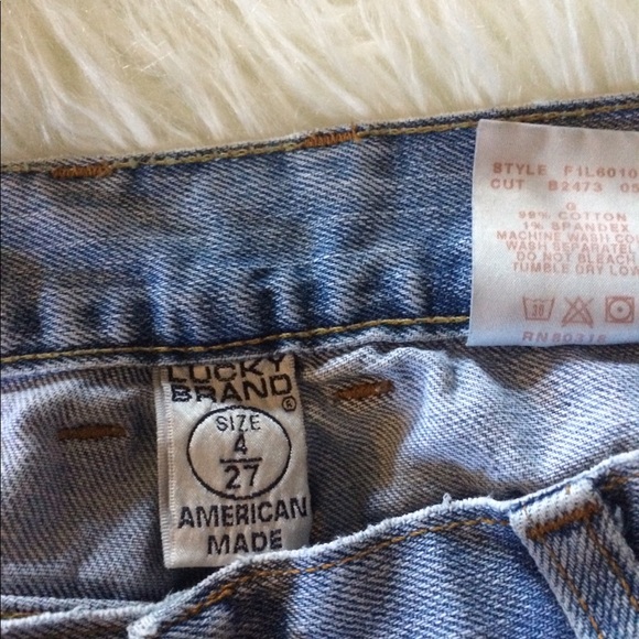 Lucky brand American made Dungarees - Picture 4 of 8